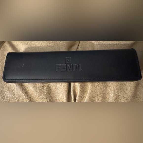 FENDI Olologi Watches Brown/Silver Stainless Steel/leather - Picture 8 of 8